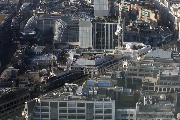 伦敦的空中景观 — 图库照片