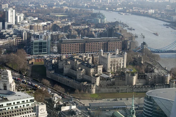 Luftaufnahme von London — Stockfoto