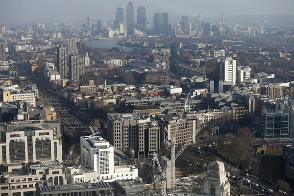 Luftaufnahme von London — Stockfoto