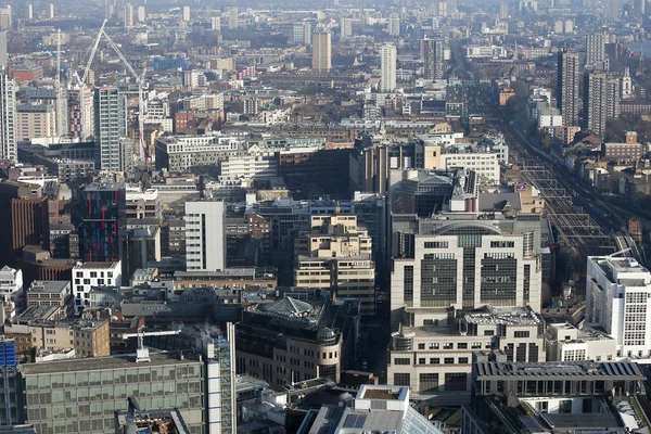 Luftaufnahme von London — Stockfoto