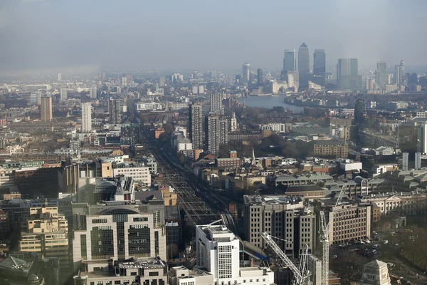 Luftaufnahme von London — Stockfoto