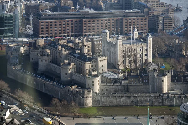 Вид з повітря на Лондон — стокове фото