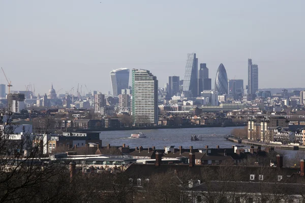 Pohled z Greenwich Observatory — Stock fotografie