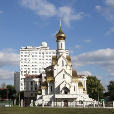 Kozhukhovo Moskova'da da Saint Alexander Nevsky Kilisesi
