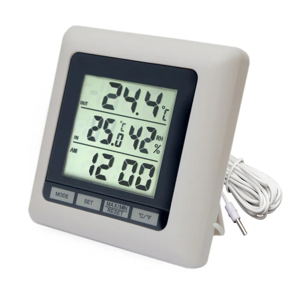 beyaz zemin üzerine Manometre