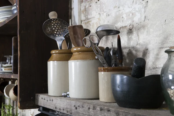 Home kitchen still life: — Stock Photo, Image