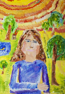 çocuk resimleri. Benim kızım resimleri.