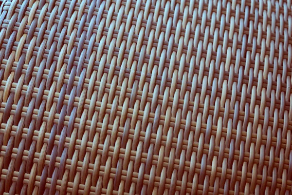Synthetic Rattan Texture Weaving Background Used Outdoor Garden Furniture — Stock Photo, Image