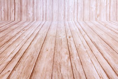 Ahşap zemin zeminli eski tahtalar