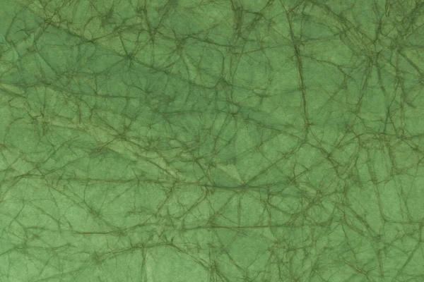 Eski açık yeşil buruşmuş kağıt dokusu