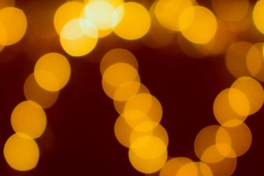 Renkli ışık çemberleri soyut bokeh arkaplan