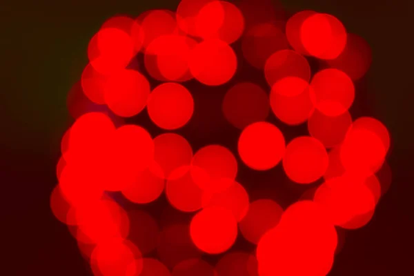 Círculos Coloridos Luz Abstrato Fundo Bokeh — Fotografia de Stock