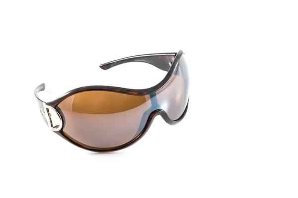 Black Sunglasses White Backgrund — Stock Photo, Image