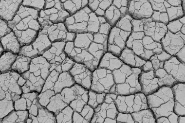 Çatlamış toprak kuru kara dokusu arka planı