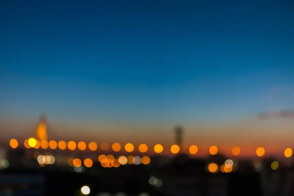 Bokeh City Night Background — Stock Photo, Image