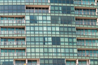 Çağdaş kondominyum desen arkaplanı