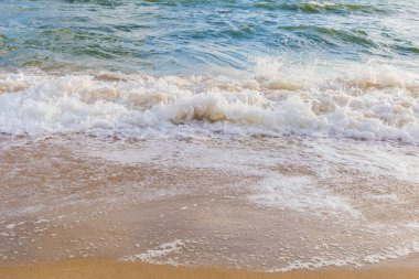 Kumsal ve el sallama Rayong, Tayland