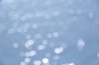 Açık mavi Bokeh kara toprak için sudan