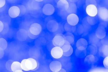 desenli soyut beyaz ve mavi bokeh arkaplan