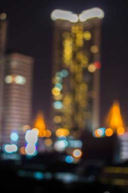 Bulanık soyut arkaplan Işıklar Şehri