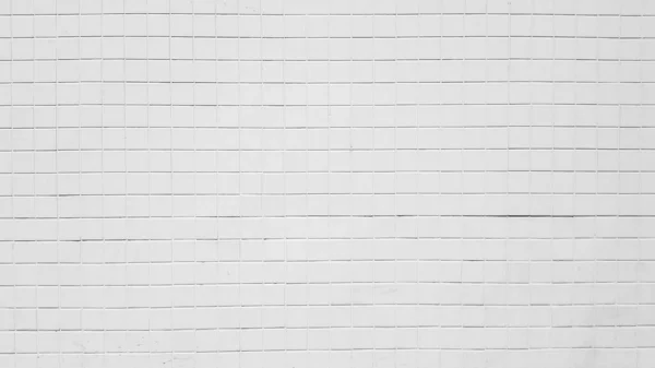 Vuile Witte Keramische Tegel Muur Textuur Achtergrond — Stockfoto