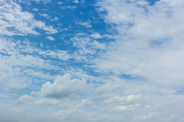 Kék Felhők Háttér Reggel — Stock Fotó