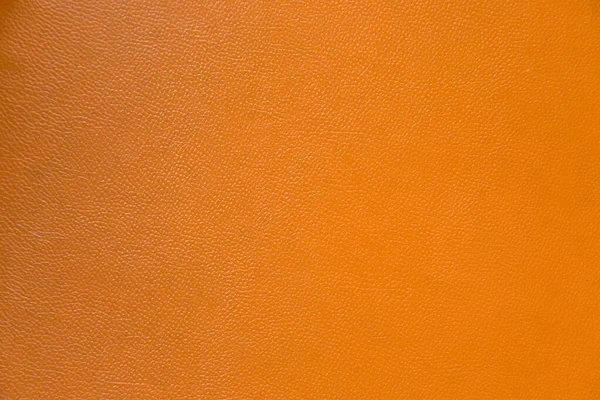 Color Naranja Textura Cuero Fondo — Foto de Stock