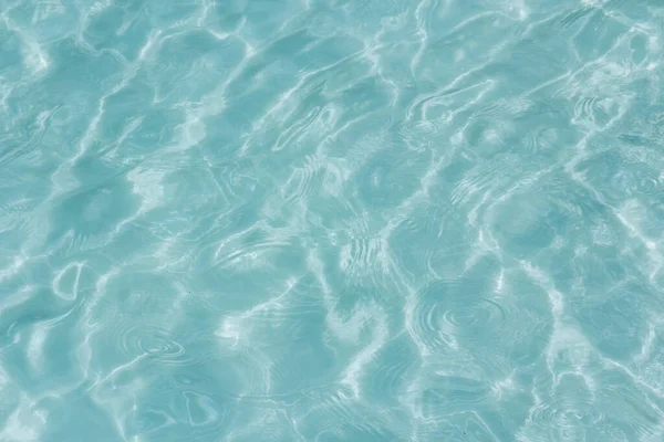 Luz Brillante Reflejos Fondo Textura Onda Agua Azul — Foto de Stock