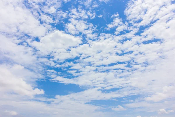 Kék Felhők Háttér Reggel — Stock Fotó