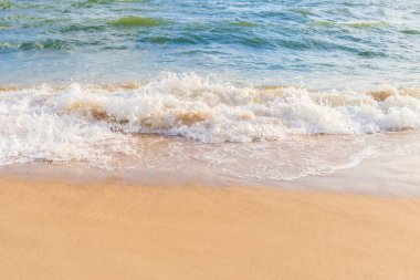 Kumsal ve el sallama Rayong, Tayland