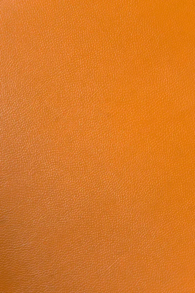 Kolor Pomarańczowy Skóra Tekstury Tła — Zdjęcie stockowe