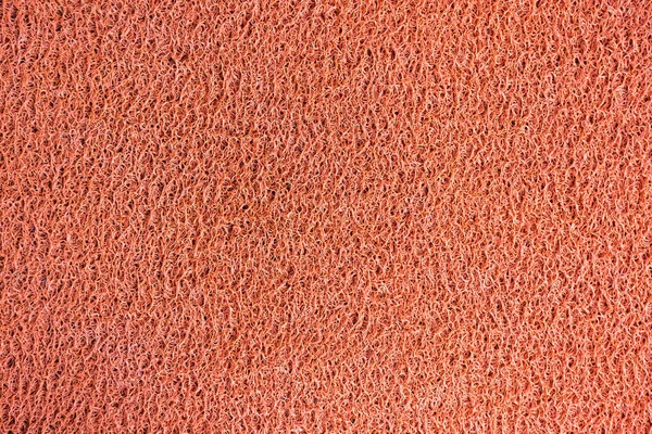 红色乙烯尘捕集地毯纹理背景 — 图库照片