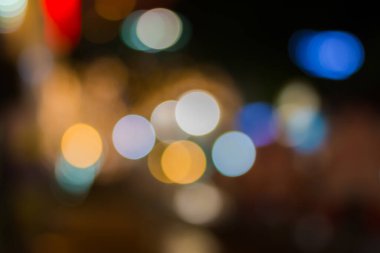 Altın rengi bokeh zarif soyut arkaplan ve bokeh odaklı ışıklar