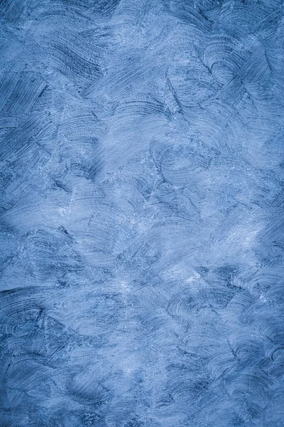 Μπλε Και Γκρι Βουρτσισμένο Λευκό Τσιμέντο Τοίχο Υφή Φόντο — Φωτογραφία Αρχείου
