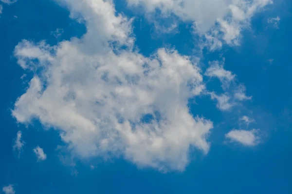 Himmel Mit Weißen Wolken Natur Hintergrund — Stockfoto