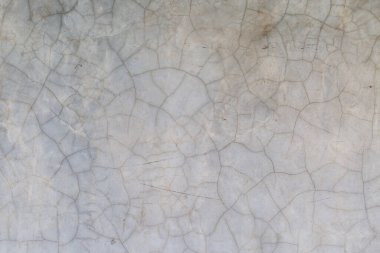Gri, eski, kirli çimento çatlağı duvar arka planı