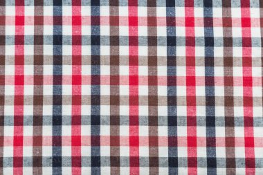 Duvar kağıdı ve arkaplan için piknik masa örtüsünün dokusu ve rengi