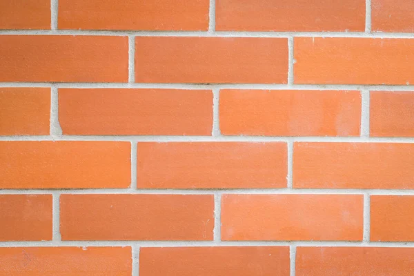 Pomerančová Cihlová Zeď Pozadí — Stock fotografie