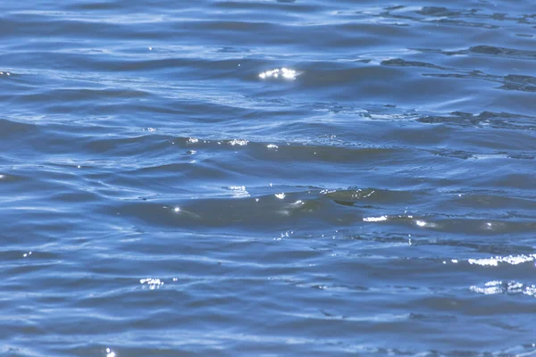 Padrões Cor Azul Branco Reflexões Fundo Água — Fotografia de Stock