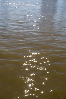 soyut su yansımaları bokeh arkaplan