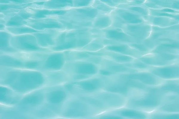 Blauer Pool Mit Sonnigen Reflexionen Hintergrund — Stockfoto