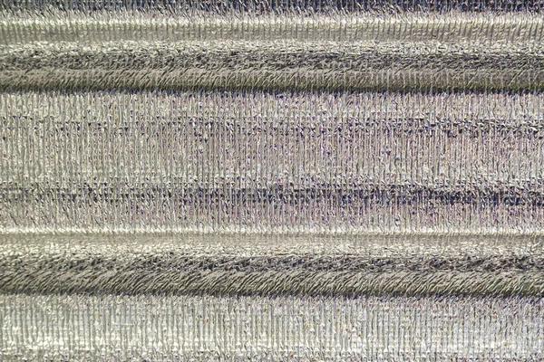 Alumínium Fólia Ezüst Textúra Háttér — Stock Fotó