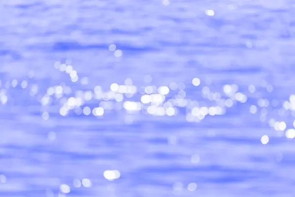 Абстрактная Синяя Вода Боке — стоковое фото