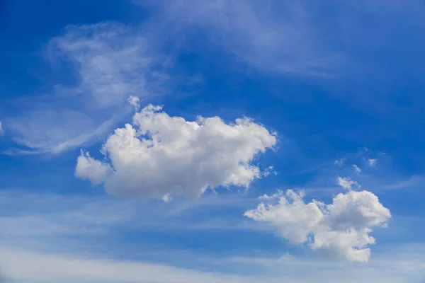 Himmel Mit Wolken Mittag Sommer Natur Hintergrund — Stockfoto