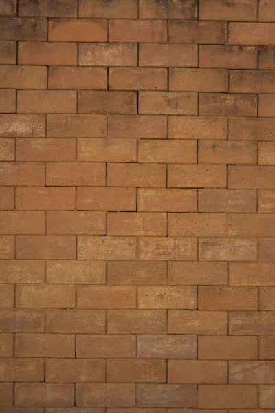 Orange Brick Wall Background — Stock Photo, Image