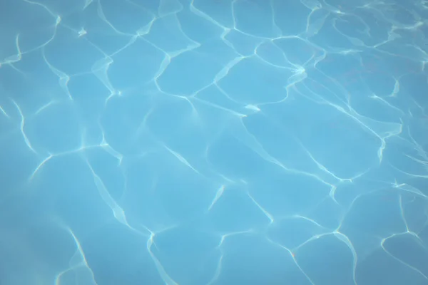 Vintage Μπλε Νερό Της Πισίνας Αντανάκλαση Του Ήλιου Φόντο — Φωτογραφία Αρχείου