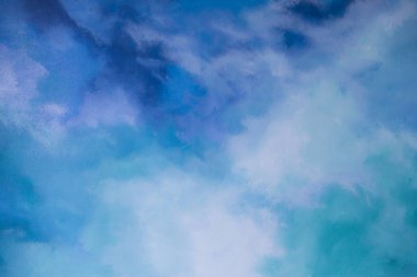 Soyut mavi boya arkaplanı