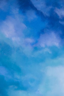 Soyut mavi boya arkaplanı