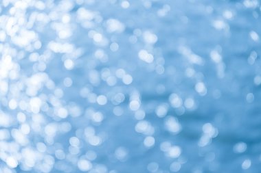 mavi bokeh su arkaplanı