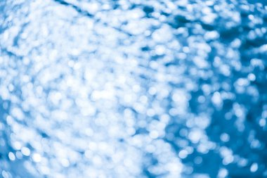 mavi bokeh su arkaplanı